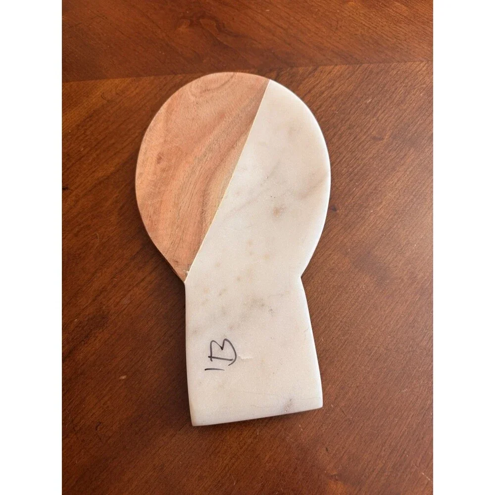 Mable/wood Spoon Test Metal Spoon Rest